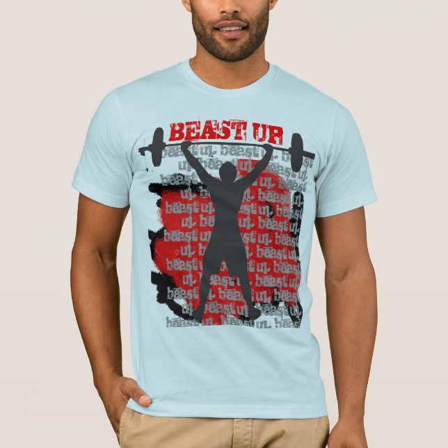Beast upp tee shirt (Framsida)