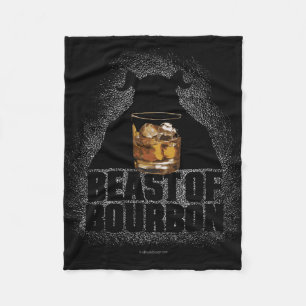 Beasten Bourbon Fleece Blanket