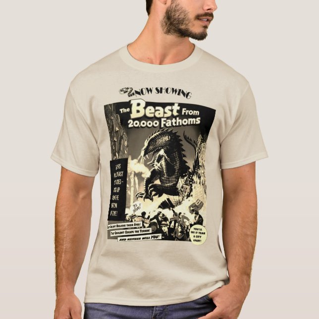 Beasten: Från 20 000-rum T-Shirt (Framsida)