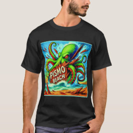 "BEASTEN FRÅN BREAKERS VID PISMO BEACH". T SHIRT