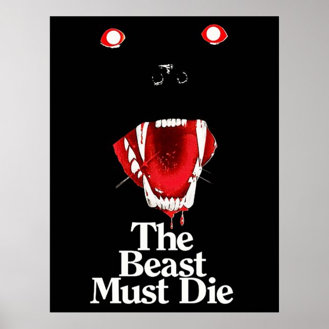 Beasten måste spela upp filmen poster (Framsidan)