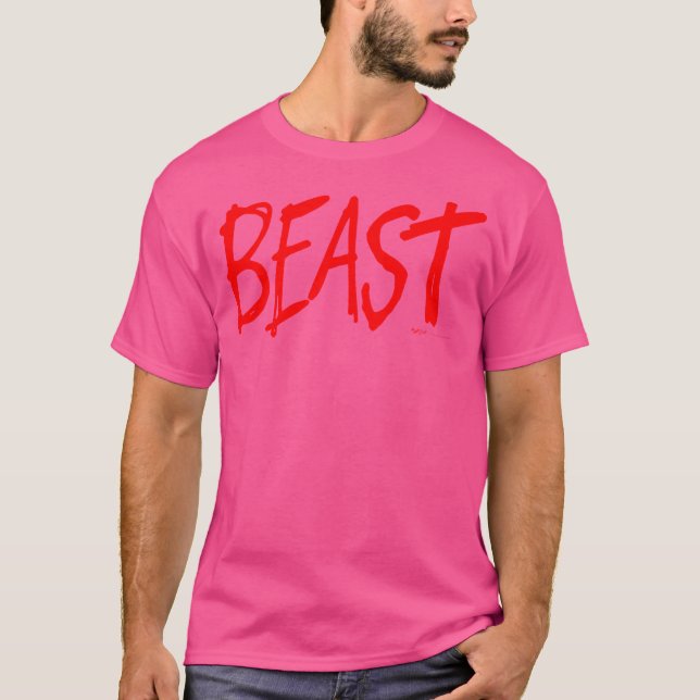 Beastens arbetsviktsliftande gem t shirt (Framsida)