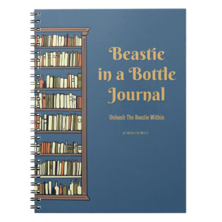 Beastie i Flaska Small Journal Anteckningsbok