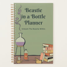 Beastie in a Flaska Small Planner