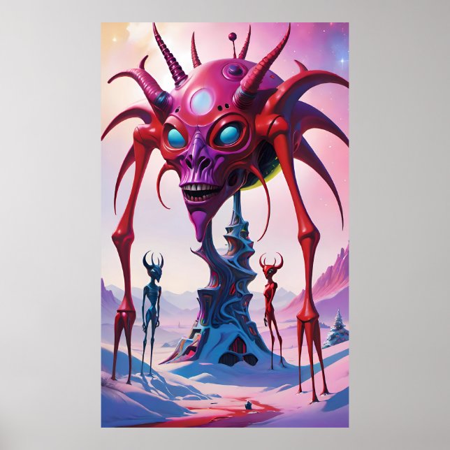 Beastly Style - Ken Gage Konst Poster (Framsidan)