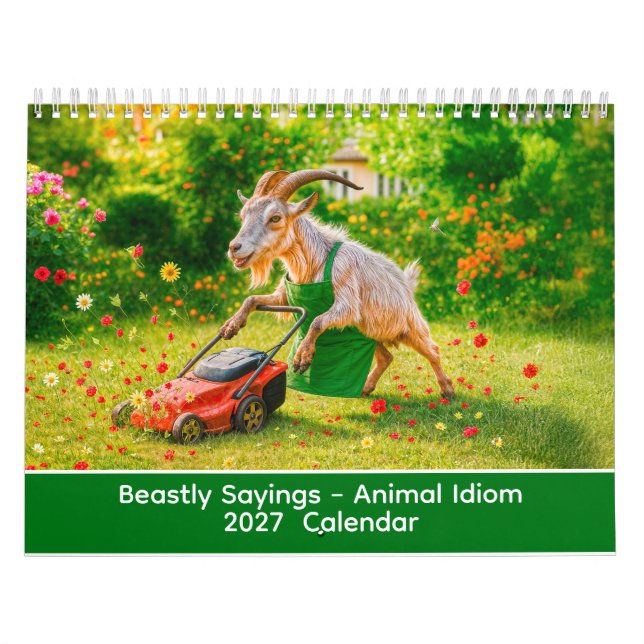 Beastly Tales – Djuridiomkalender Kalender (Omslag)