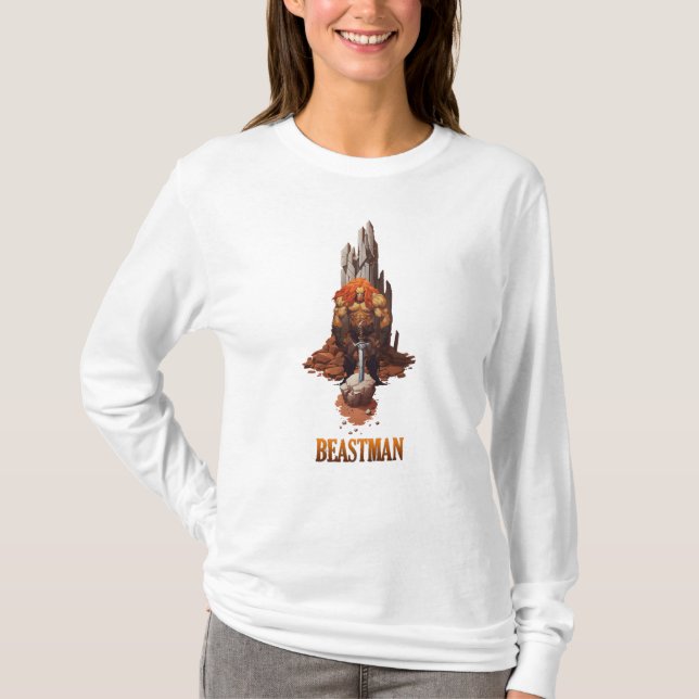 Beastman och hans ord t shirt (Framsida)