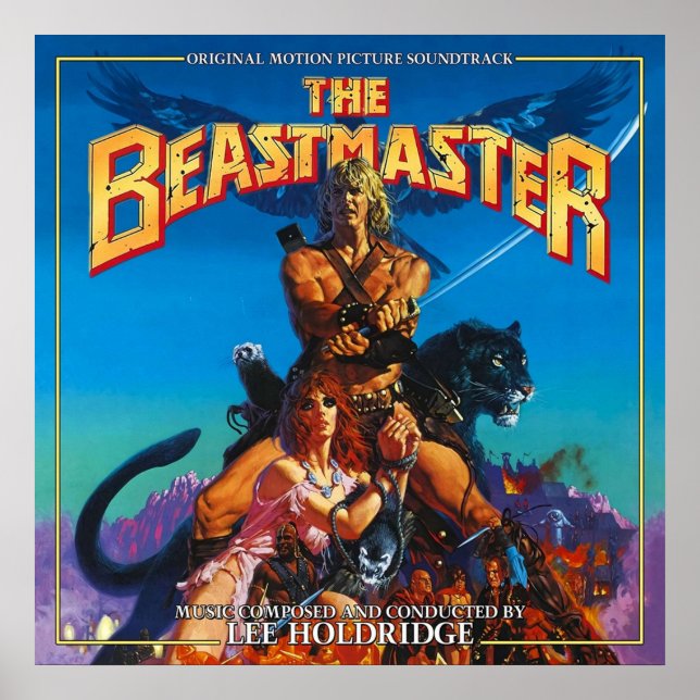 BEASTMASTER POSTER (Framsidan)
