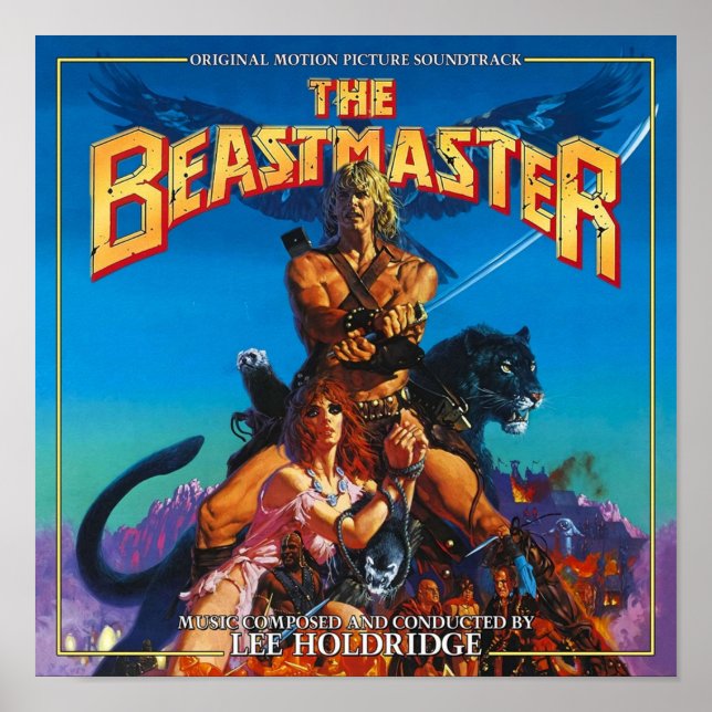 BEASTMASTER POSTER (Framsidan)