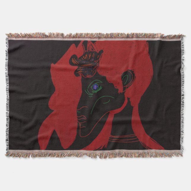 Beastmaster Queen Filt (Framsidan)