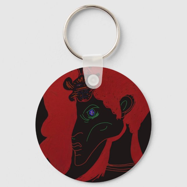 Beastmaster Queen  Keychain Nyckelring (Framsida)