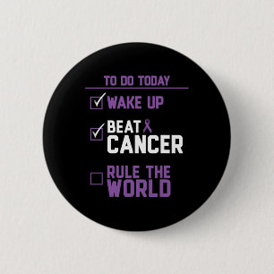 Beat Cancer - regel i världen Knapp