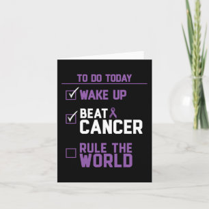 Beat Cancer - regel i världen Kort