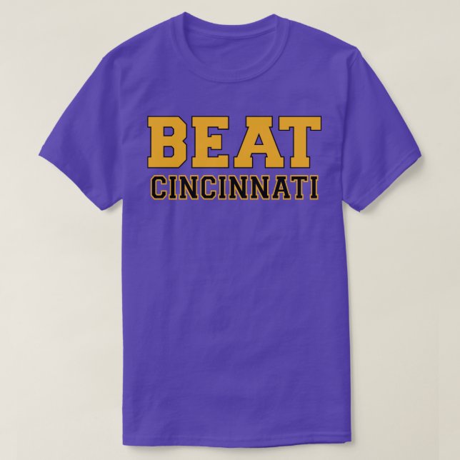 Beat Cincinnati 2 T Shirt (Design framsida)