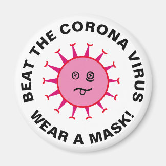 Beat Corona Virus Magnet