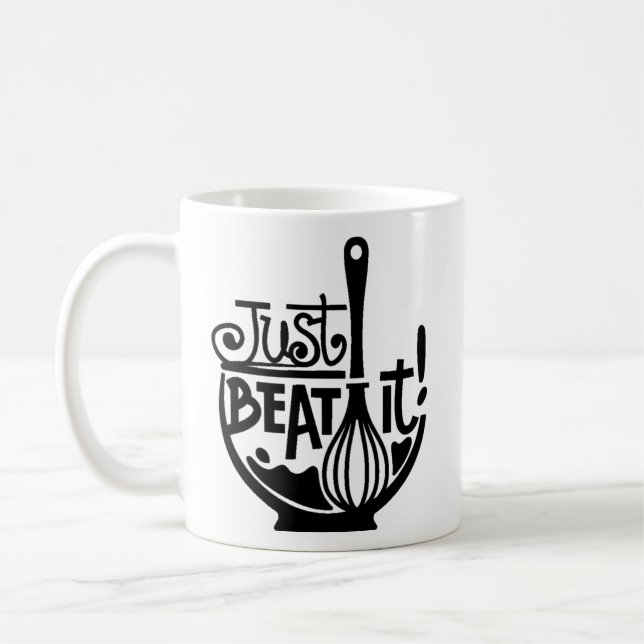 Beat den Pun, Whisk Cook Kaffemugg (Vänster)