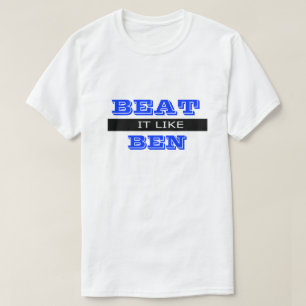 Beat det roligt Dirty Humor Joke Fånig Humous Tee Shirt