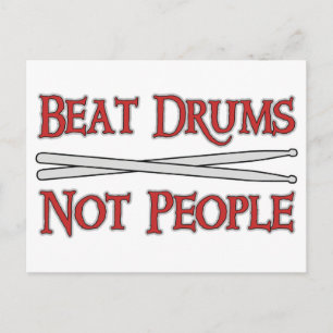 Beat Drums Vykort