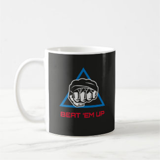 Beat Em Up Fighter Martial Arts Gaming Design Kaffemugg