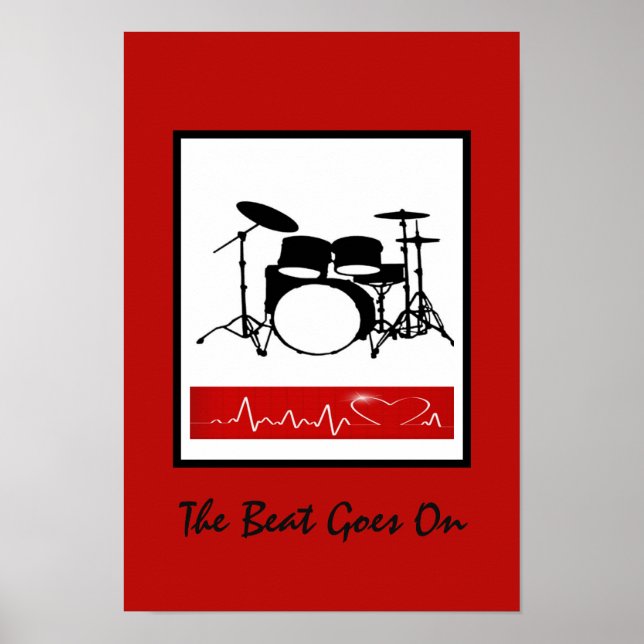 Beat går vidare poster (Framsidan)
