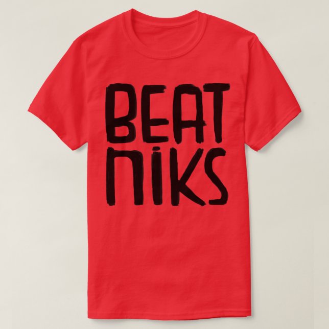 Beat Generation Beatniks T Shirt (Design framsida)