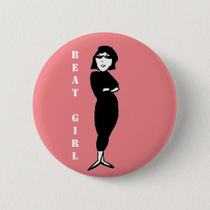 Beat Girl rosa Knapp