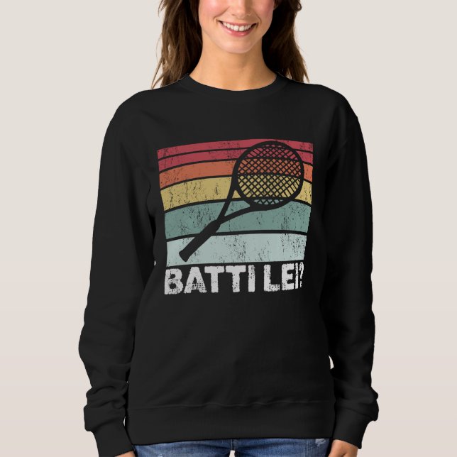 Beat Her  Said Tennis Player T Shirt (Framsida)