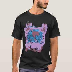 Beat IT Kärlek 80-talets temaparty T Shirt