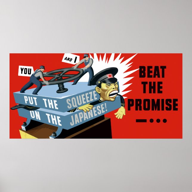 Beat löftet - WW2 Poster (Framsidan)