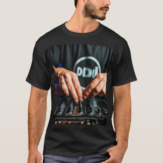 Beat Master: Ljud Wave DJ T Shirt