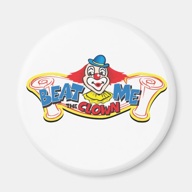Beat mig Clown Magnet (Framsidan)