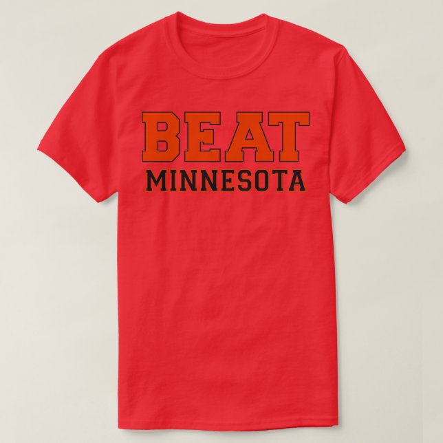 Beat Minnesota T Shirt (Design framsida)