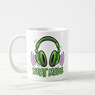 BEAT MODE | Kraft, Musik & Motivation Kaffemugg