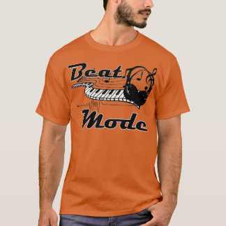 Beat Mode Music Lover Producer DJ Design T Shirt