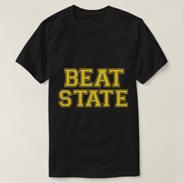 Beat State T- (Iowa) T Shirt (Design framsida)