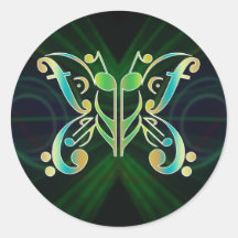 Beat terfly Stickers