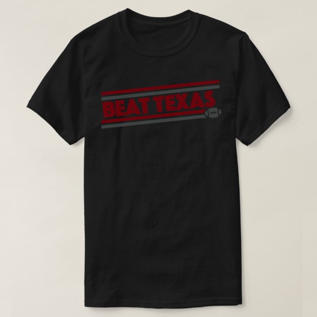 Beat Texas Vintage Alabama Gameday T Shirt (Design framsida)