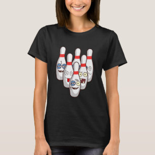 Beat Up Bowling Stift Cute Duckpins T Shirt