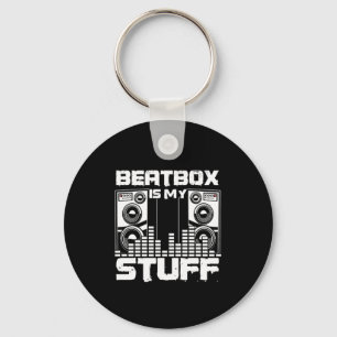Beatbox är min Saker Rap Hiphop Beatboxer DJ Gift Nyckelring