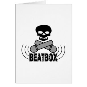 Beatbox Hälsningskort
