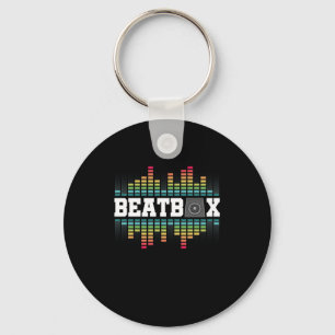 Beatbox Hiphop Ljud Beatboxer Rap Musik DJ Present Nyckelring