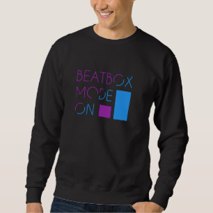 Beatbox-läge på sötare lång ärmad tröja