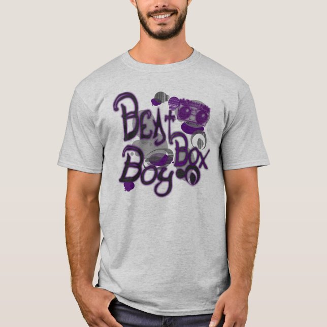 Beatbox pojke P T-shirt (Framsida)