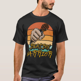 Beatboxmusik gammal skola rap mikrofon Beatboxer T Shirt