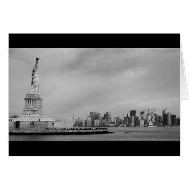 Beatiful NYC Hälsningskort (Framsidan Horizontal)