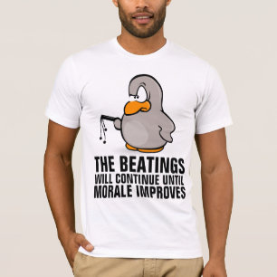 Beatings fortsätter tills moralen har förbättrats, t shirt