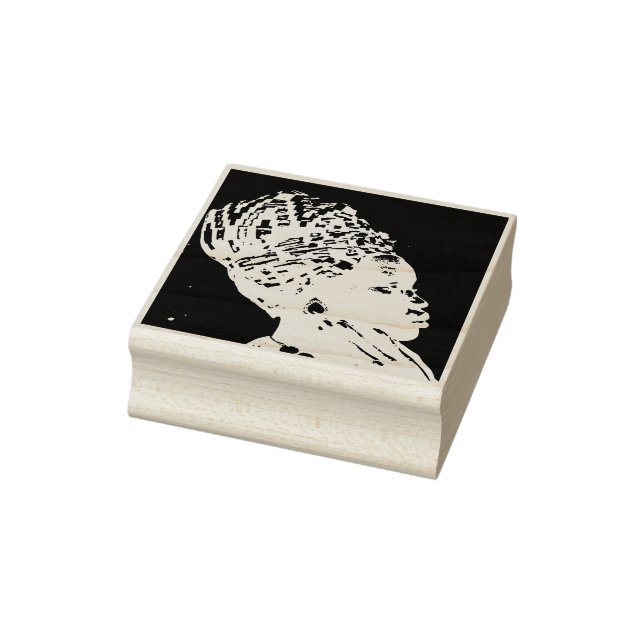 Beatiös afrikansk kvinna stämpel (Stämpel)