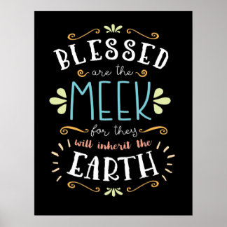 Beatitudes, Beatitudes är Meek Poster