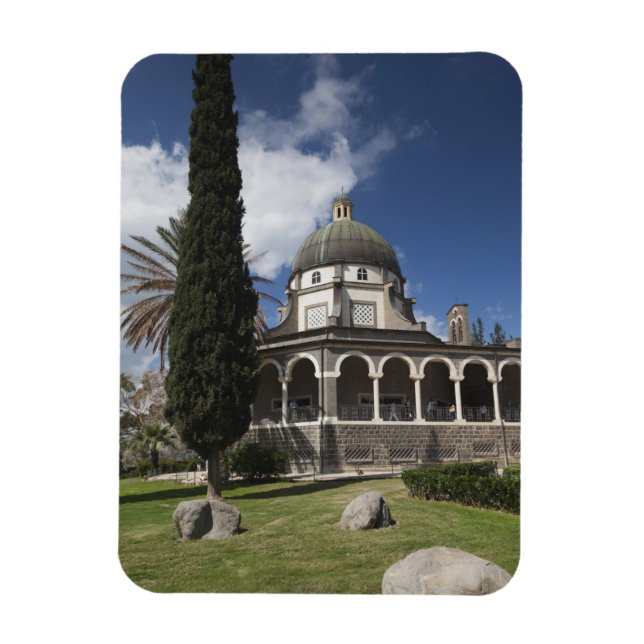 Beatitudes-berget Magnet (Vertikal)