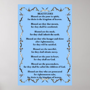 Beatitudes i flygfiskmåsgräns poster